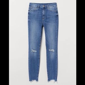 H&M Embrace High Waisted Ankle Jeans